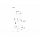 Стул SIGNAL H090 Velvet Bluvel 4215 корица/черный